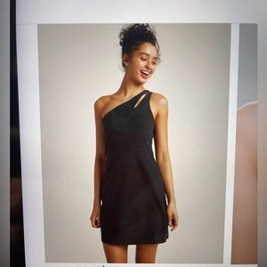 Beyond Yoga Spacedye Lost Your Mind Dress, Black Size M